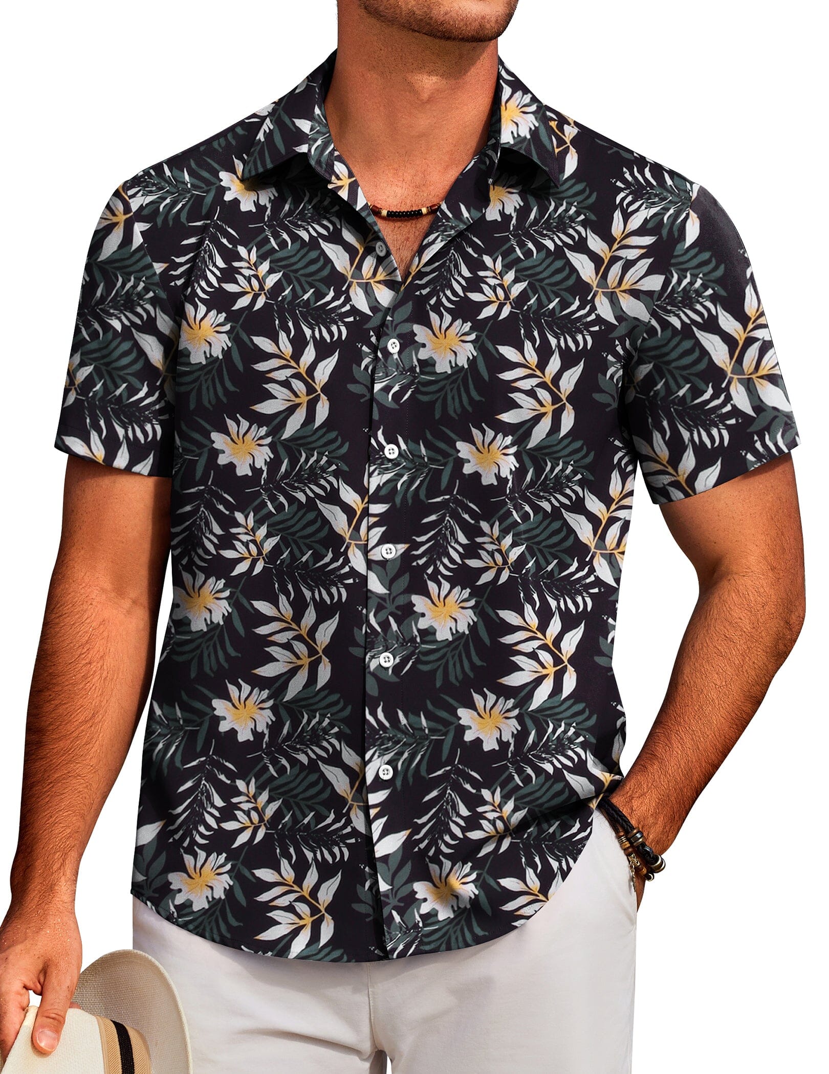 Tropical Floral Beach Shirt