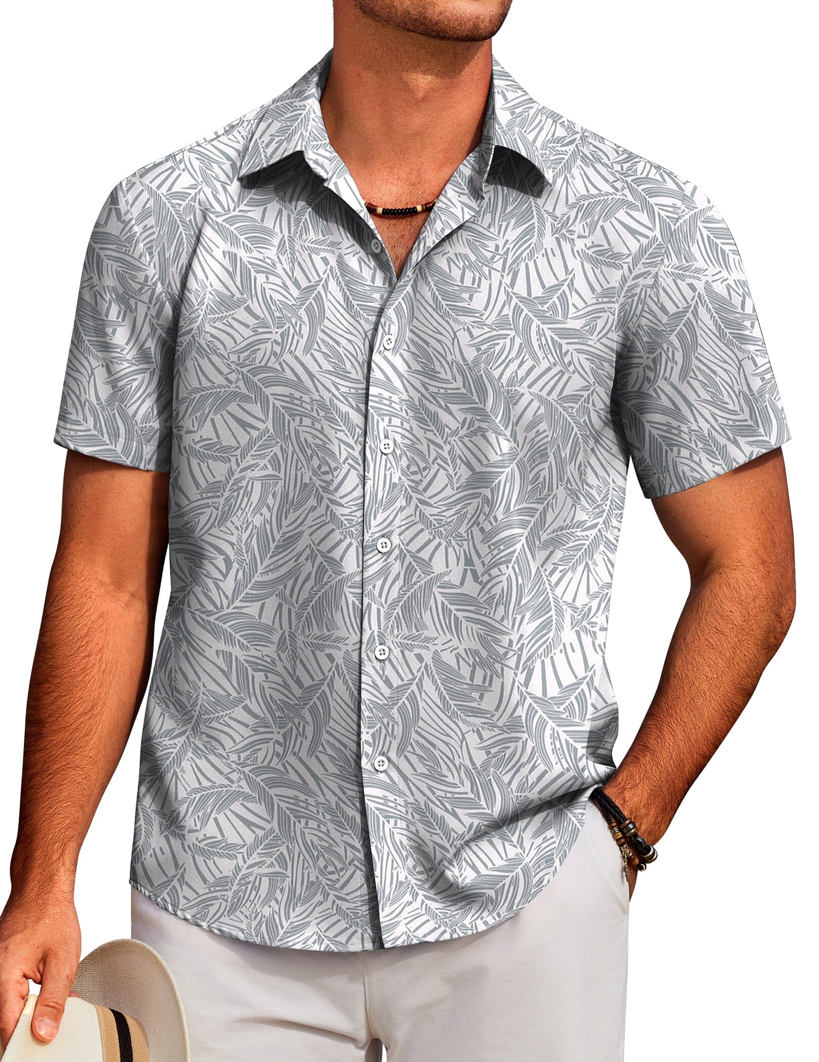 Tropical Floral Beach Shirt 