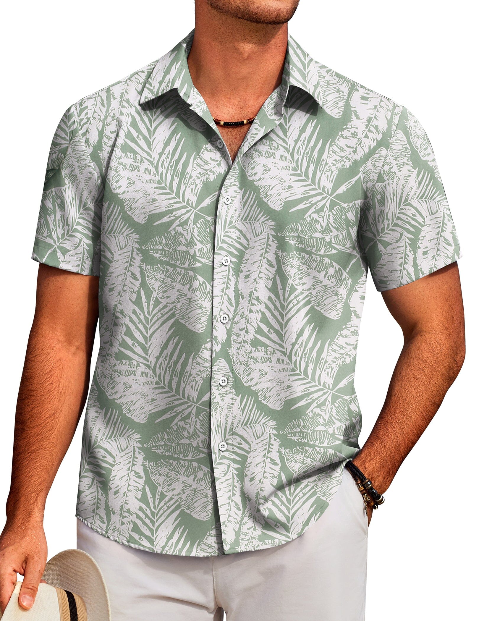 Tropical Floral Beach Shirt