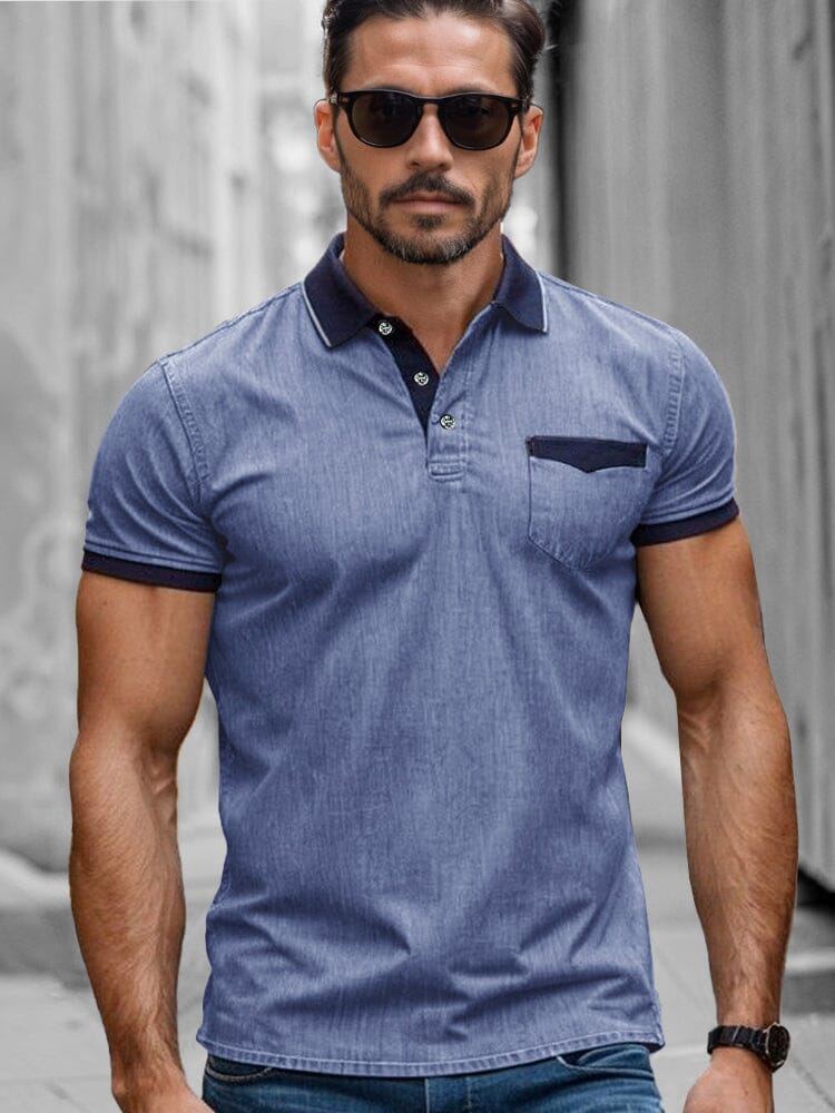 Smart Casual Stretchy Polo Shirt