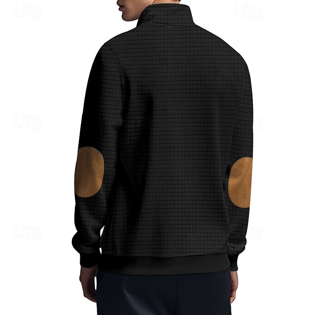 Men's Sweatshirt Quarter Zip Sweatshirt