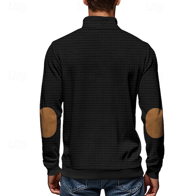 Men's Sweatshirt Quarter Zip Sweatshirt