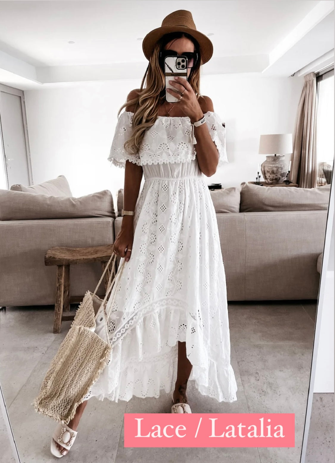 Chic White Bohemia Dress Several Models