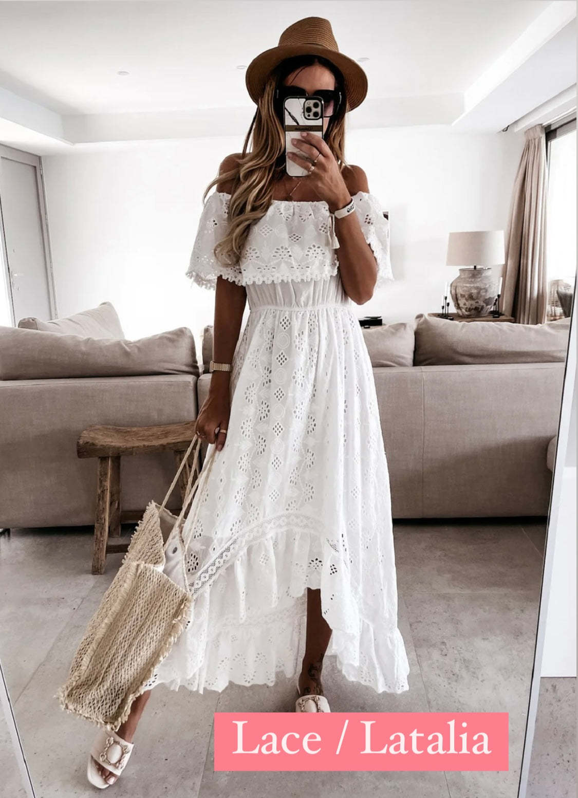 Chic White Bohemia Dress Several Models