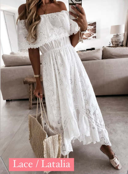 Chic White Bohemia Dress Several Models