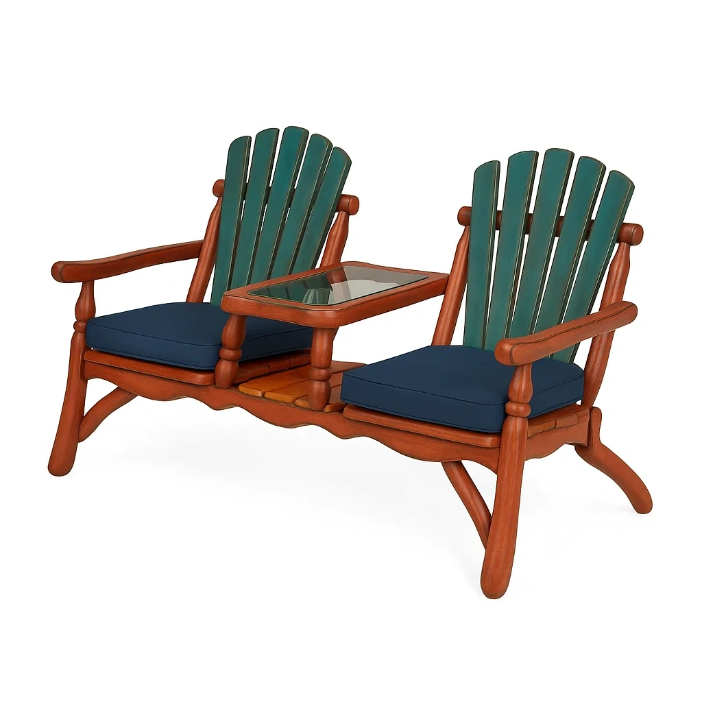 Ensemble de sièges d’extérieur,Ensemble fauteuils adirondack - Meuwied