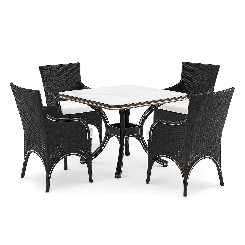 Ensemble de sièges d’extérieur,Ensemble fauteuils à accoudoirs - Meuwied