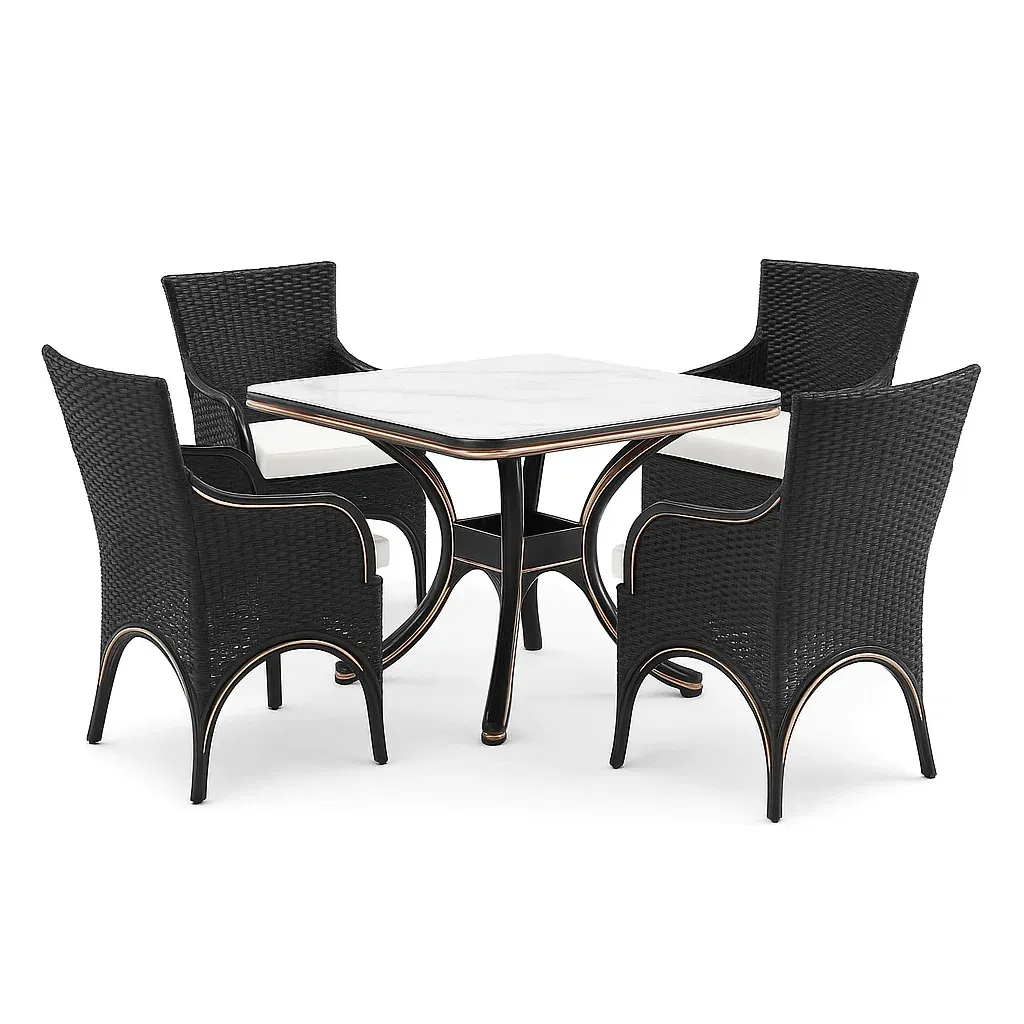 Ensemble de sièges d’extérieur,Ensemble fauteuils à accoudoirs - Meuwied