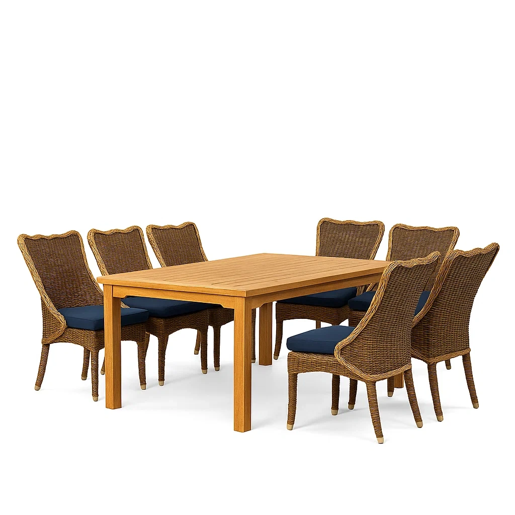 Mobilier de jardin,Ensemble table et chaises - Meuwied