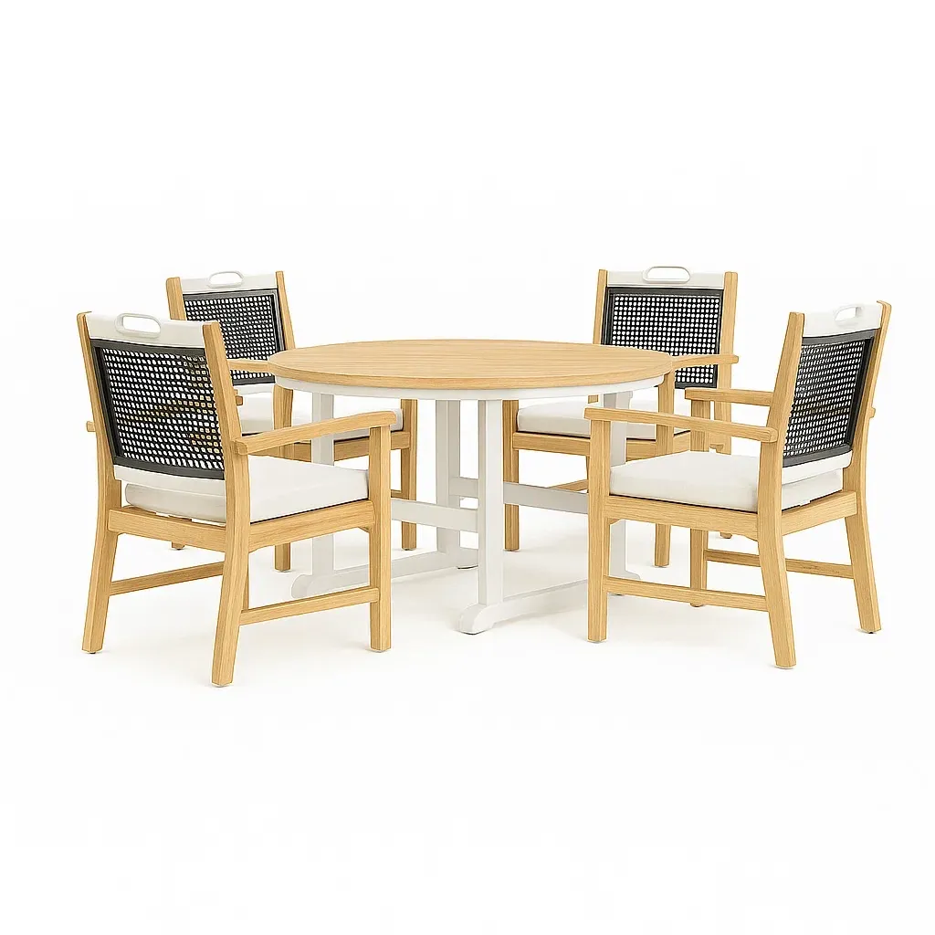 Mobilier de jardin,Ensemble table et chaises - Meuwied