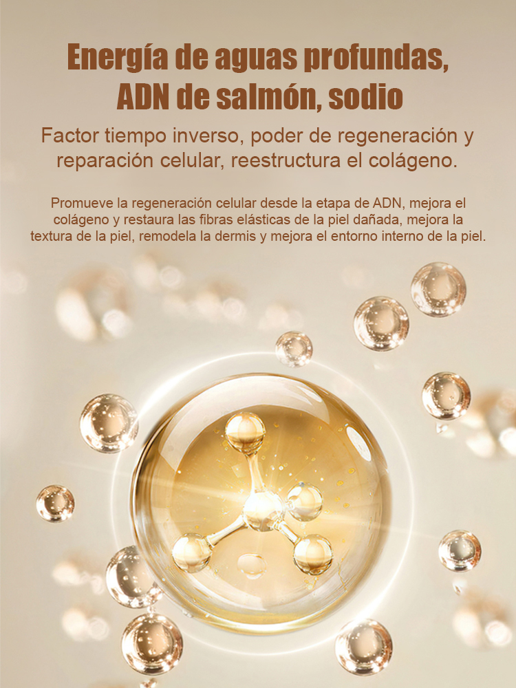 ✨【Igual que en salones de belleza de alta gama】Suero antienvejecimiento de salmón y agua brillante