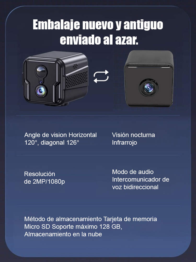  Camara Inalámbrica HD de 360°