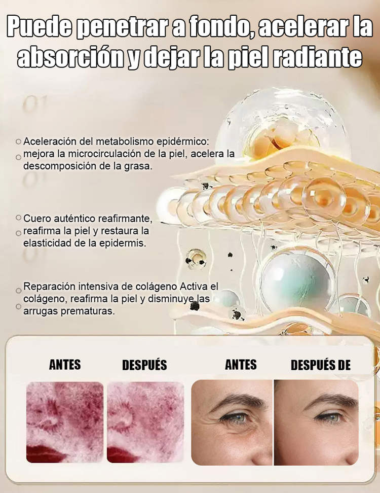 Sérum Rejuvenecedor: Crema reafirmante con colágeno