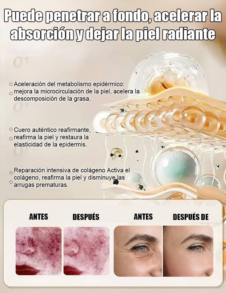 Sérum Rejuvenecedor: Crema reafirmante con colágeno