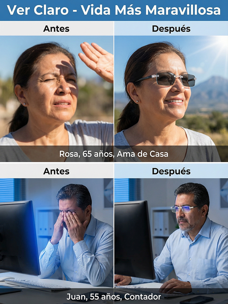 👓0 a+10,0 grados | ✅Válido para miopía y hipermetropía |🛡️ Bloquea el 99% del luz azul | 🎁 ¡Llévate 2, paga solo 1!