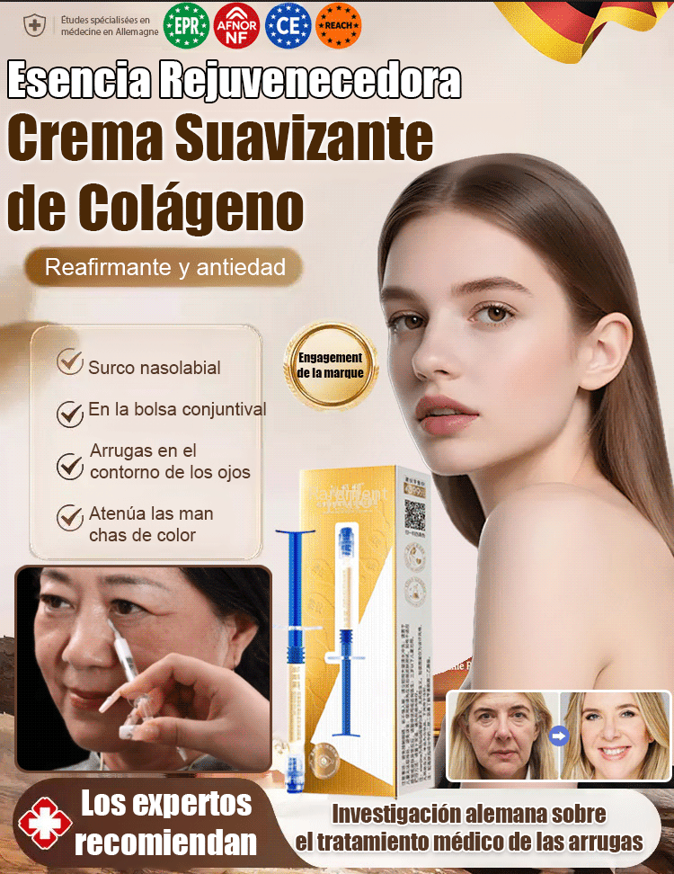 Sérum Rejuvenecedor: Crema reafirmante con colágeno