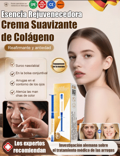 Sérum Rejuvenecedor: Crema reafirmante con colágeno