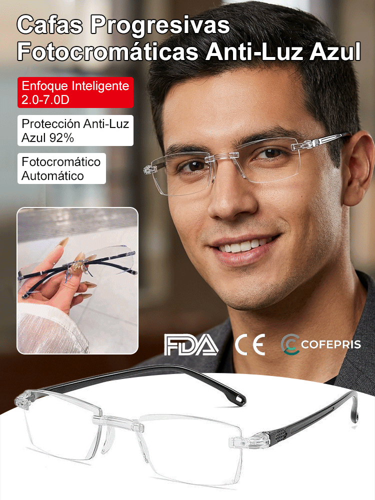 👓0 a+10,0 grados | ✅Válido para miopía y hipermetropía |🛡️ Bloquea el 99% del luz azul | 🎁 ¡Llévate 2, paga solo 1!