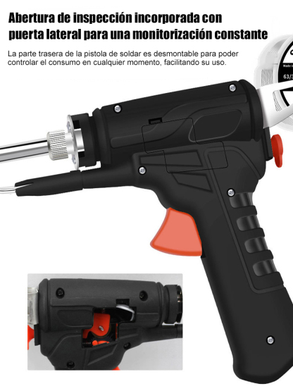 [Garantía de 5 años ]La soldadura es tan sencilla como escribir; incluso los principiantes pueden utilizarla.