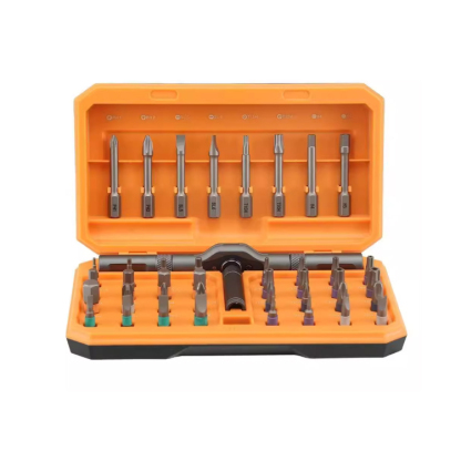 42-in-1 Ratschen-Schraubendreher-Set Reparaturwerkzeug✨️Schluss mit wunden Fingern! Der intelligente 24-in-1 Ratschenschlüssel für müheloses Schrauben