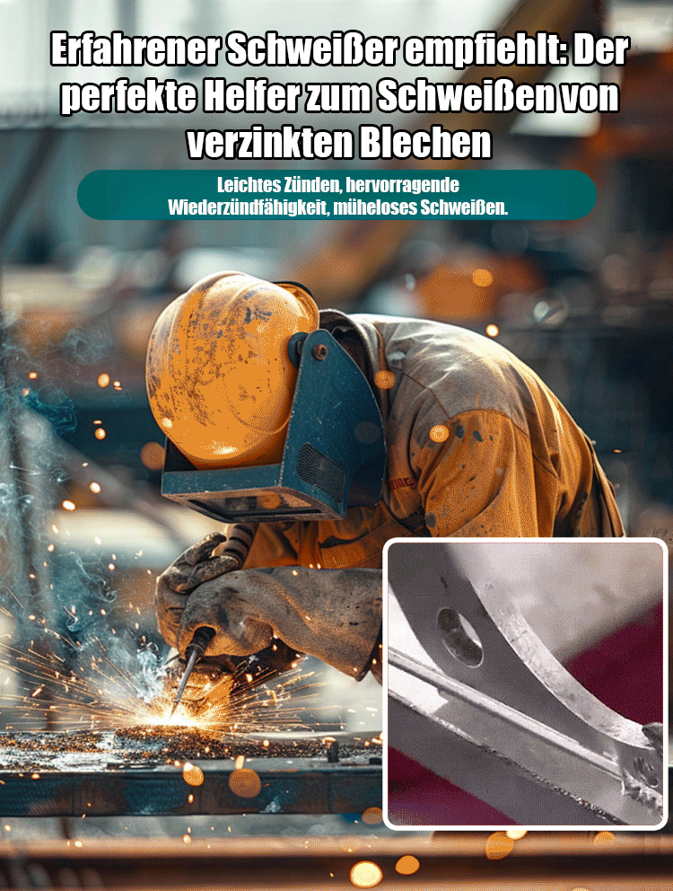 【Fest und durchstichsicher】Neuartige dünne Eisenschweißelektrode✨️Selbst ungeübte Schweißer kommen problemlos damit zurecht – es klebt nicht an⚡️brennt nicht durch🎉und die Schweißnähte sind sauber und fest