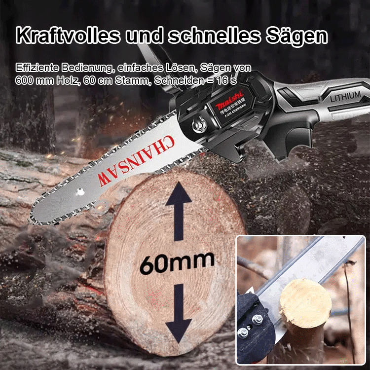 Tragbare Hochleistungs-Multifunktions-Kettensäge