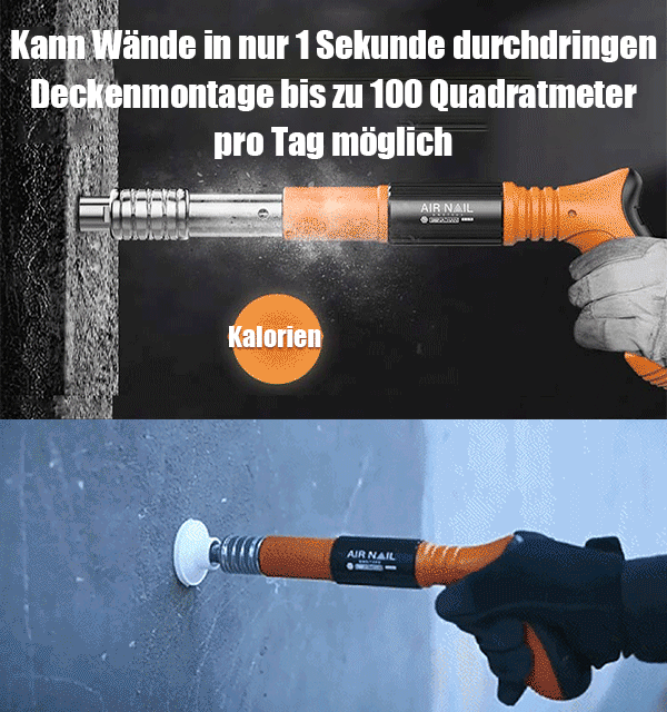 【Baustellen-Werkzeug】Spezialwerkzeug 👍️Keine Sorge – völlig legal und konform🪃Position ausrichten nach unten drücken – sofortige Fixierung ohne Vorbohren😃