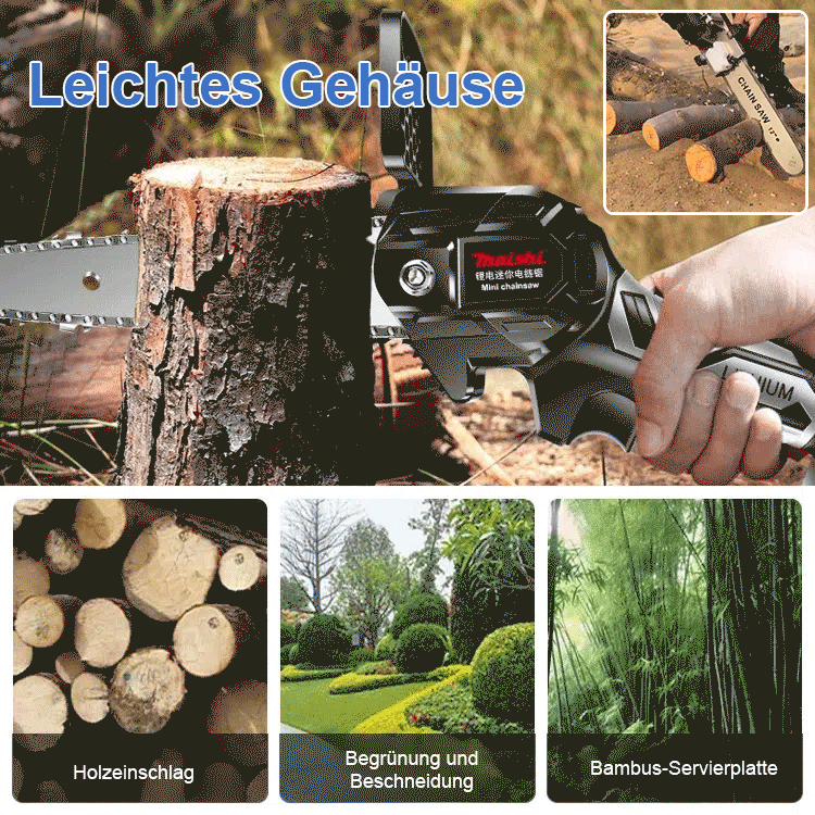 Tragbare Hochleistungs-Multifunktions-Kettensäge