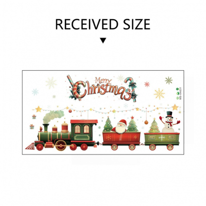  3D Weihnachts-Wandaufkleber