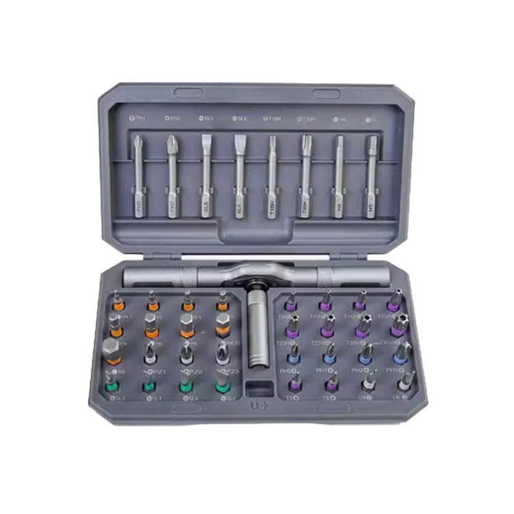 42-in-1 Ratschen-Schraubendreher-Set Reparaturwerkzeug✨️Schluss mit wunden Fingern! Der intelligente 24-in-1 Ratschenschlüssel für müheloses Schrauben