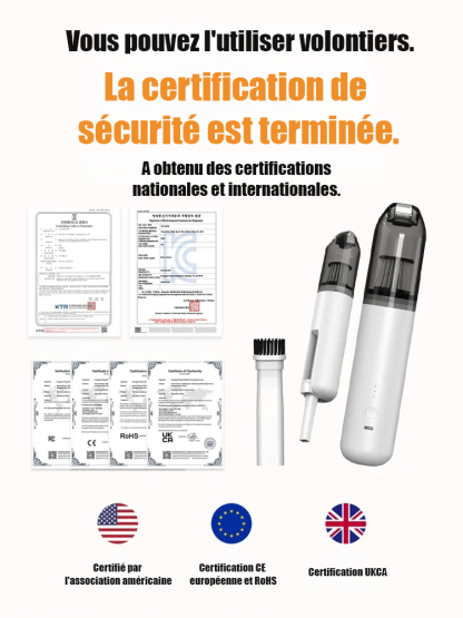 Aspirateur sans fil multifonction 3-en-1 