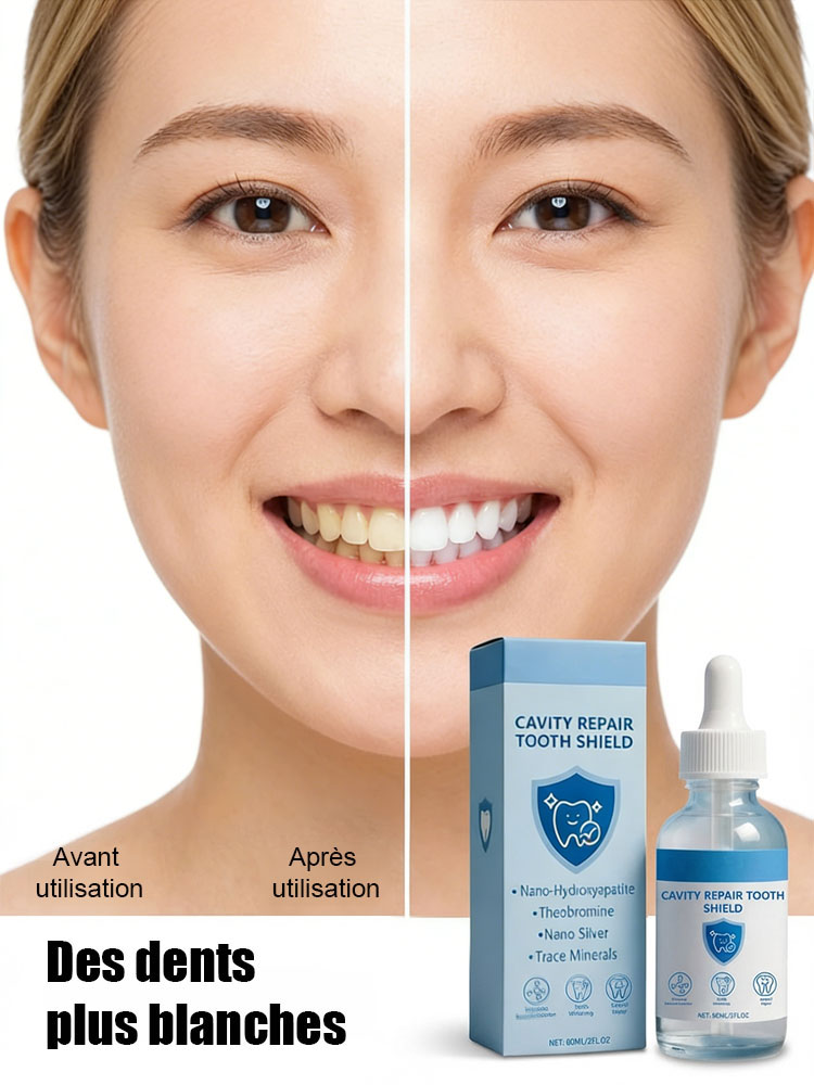 【Recommandé par des dentistes renommés】Gouttes protectrices pour dents à base d'hydroxyapatite
