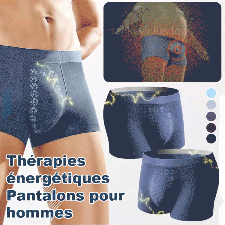 Caleçons pour hommes -Technologie magnétique japonaise pour booster votre énergie ! Stock limité.