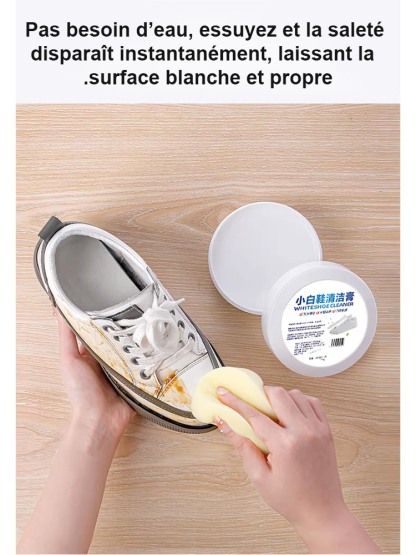 Effaceur de Taches pour Chaussures Blanches, Nettoyage Facile et Rapide