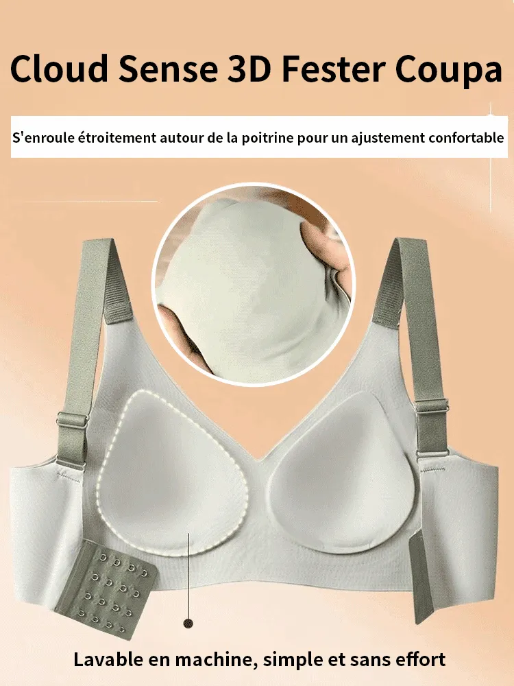  [Offre limitée] Soutien-gorge réducteur 3D : Réduit visuellement de 2 tailles de bonnet, paraît plus mince de 10 kg