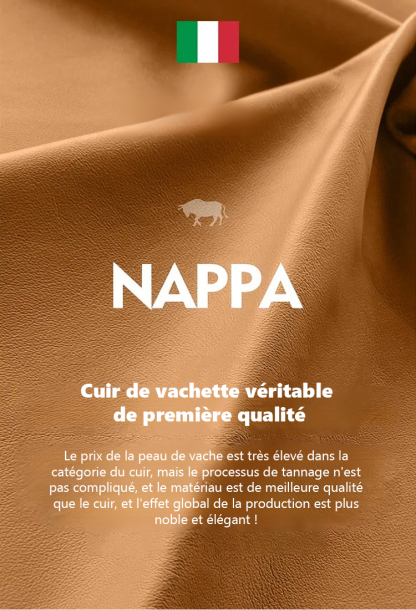 Sac à bandoulière en cuir léger