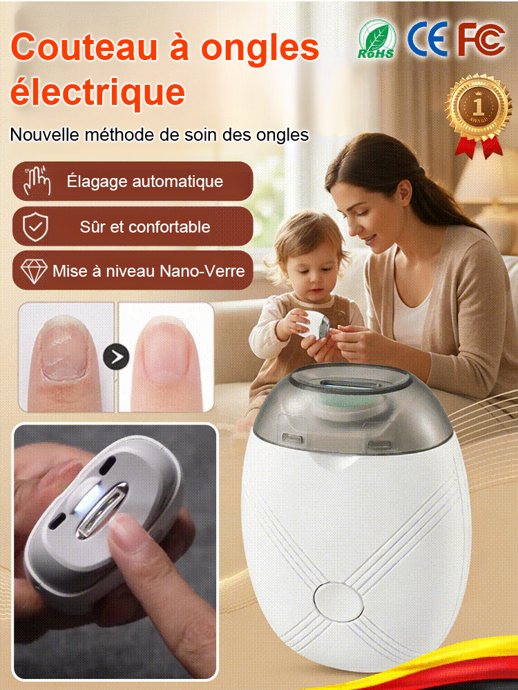 Couteau à ongles électrique