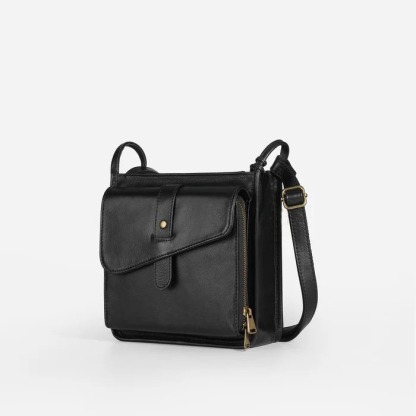 Sac à bandoulière en cuir léger