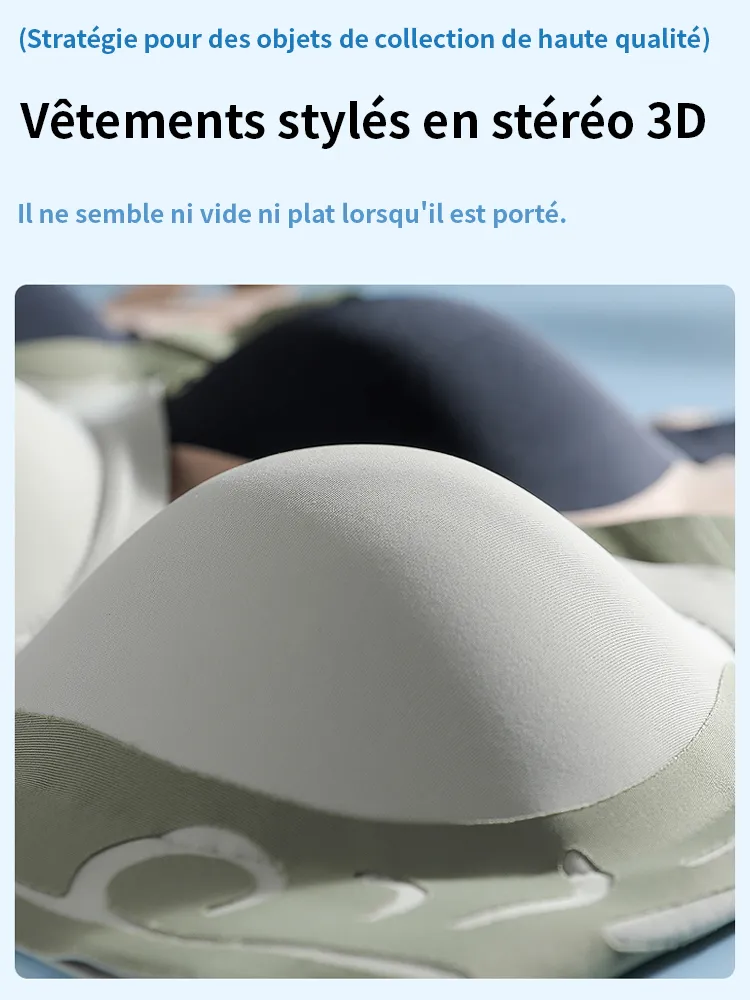  [Offre limitée] Soutien-gorge réducteur 3D : Réduit visuellement de 2 tailles de bonnet, paraît plus mince de 10 kg
