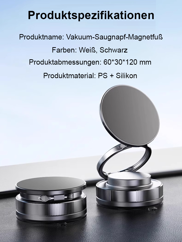 Vacuum adsorption strong magnetic mobile phone holder