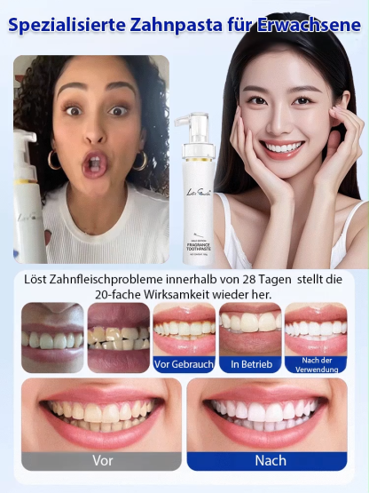 【3 Tage Aufhellung, 7 Tage Reparatur】Spezialisierte Zahnpasta für Erwachsene