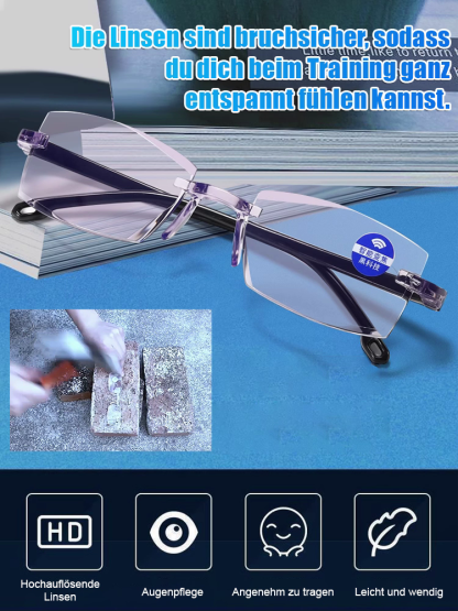 【Adaptive Premium-Brille: Export-Räumungsverkauf zum Fabrikpreis!】 0,1s physischer Fokus, passt sich perfekt jeder Sehstärke an. Bruchsicheres & beschlagfreies Raumfahrt-Material, inklusive kostenloser Testphase.