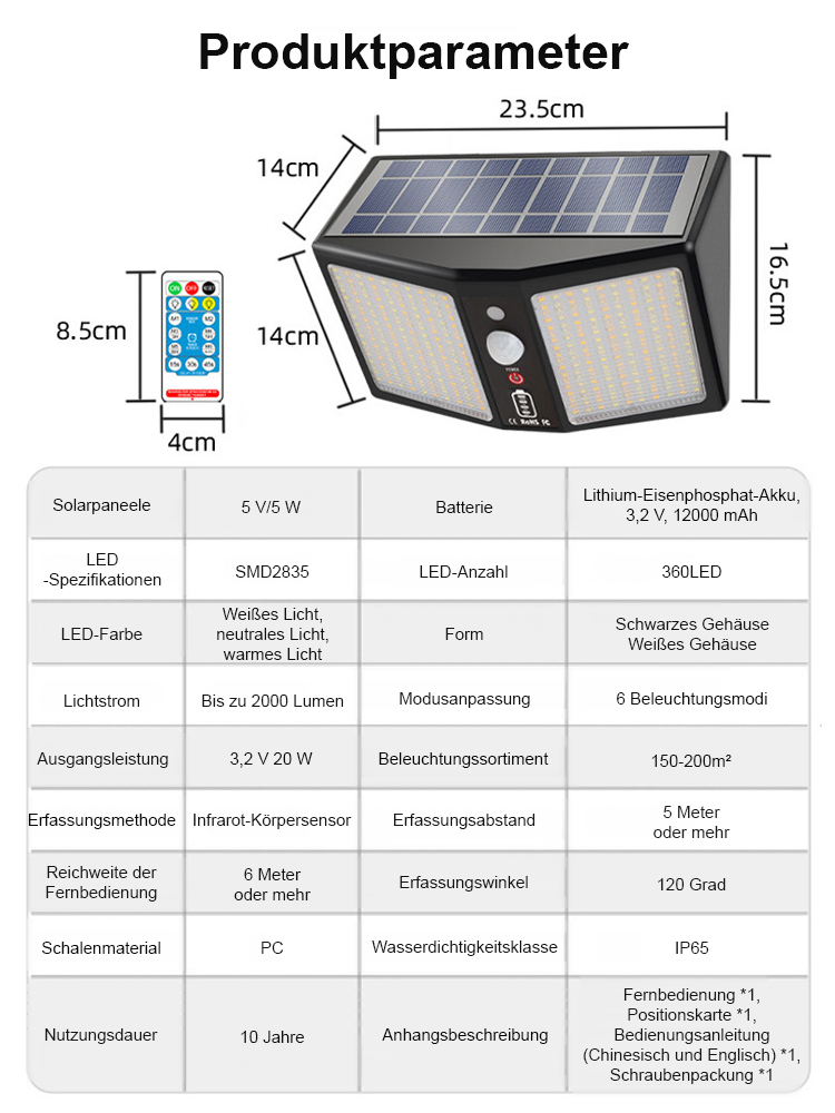  Beweg.-Außenleuchte – automatisch