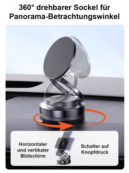 Vacuum adsorption strong magnetic mobile phone holder