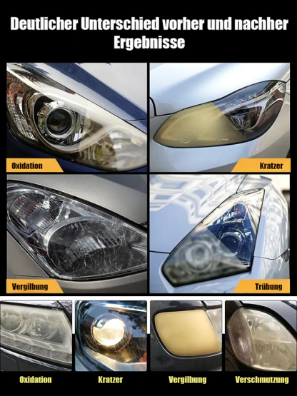 Scheinwerfer-Restaurator: Nur einmal sprühen und Ihr 10 Jahre altes Auto sieht sofort aus wie neu! 🚗✨✨