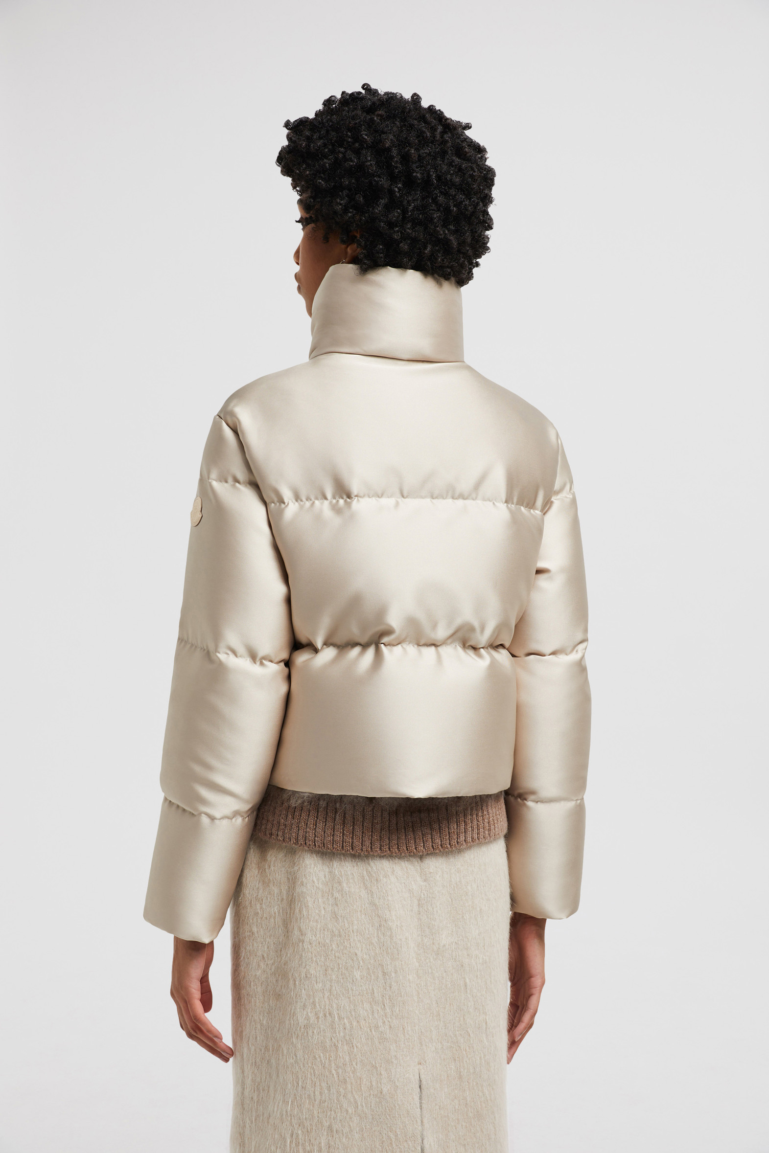 Bonnelles Metallic Short Down Jacket