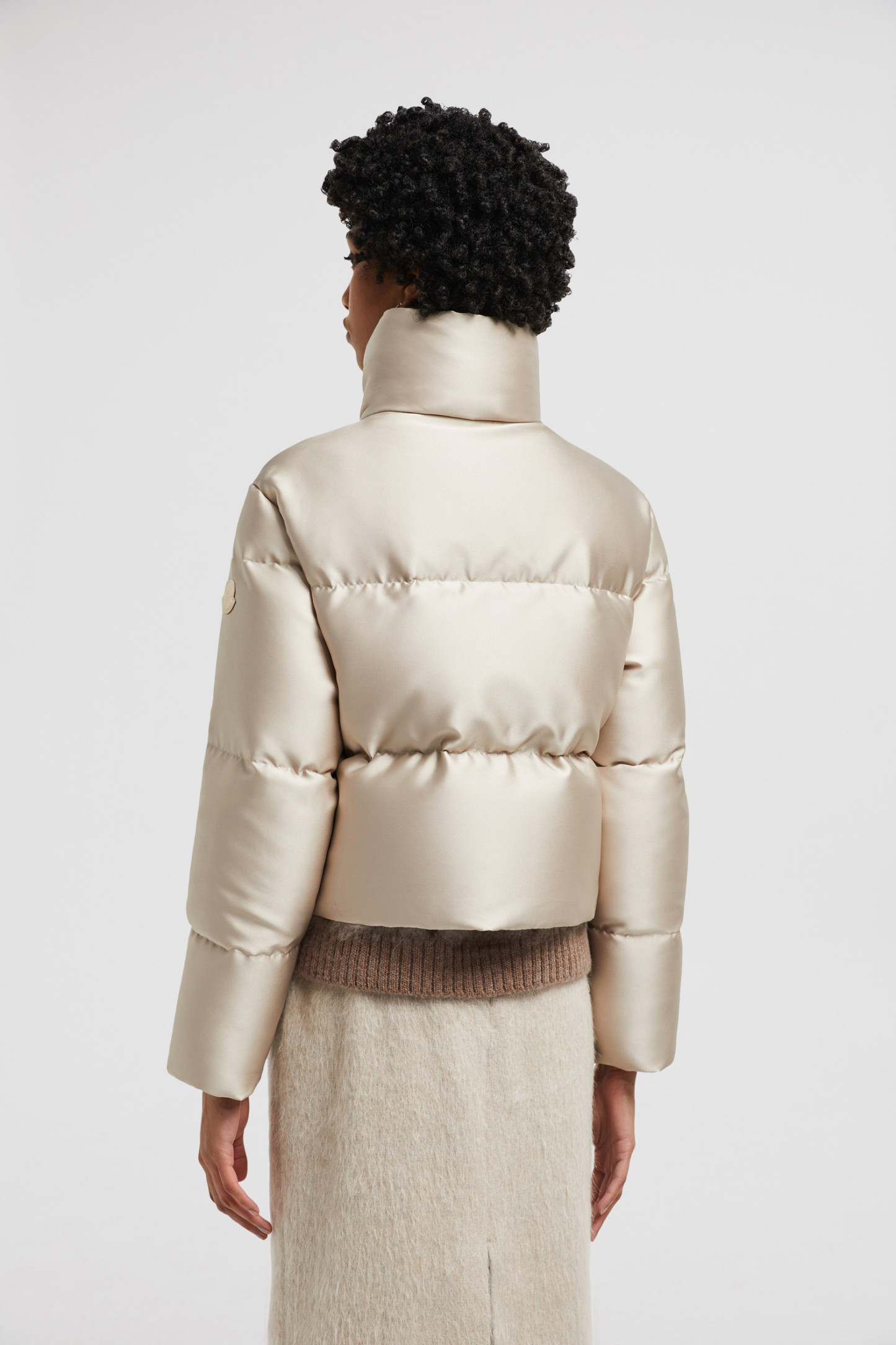 Bonnelles Metallic Short Down Jacket