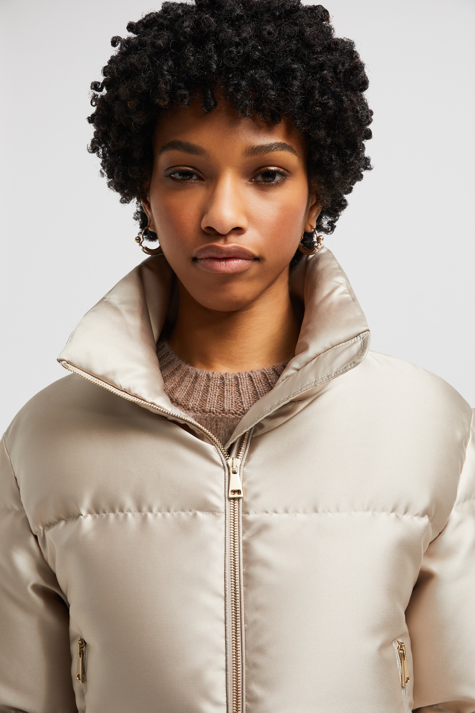 Bonnelles Metallic Short Down Jacket