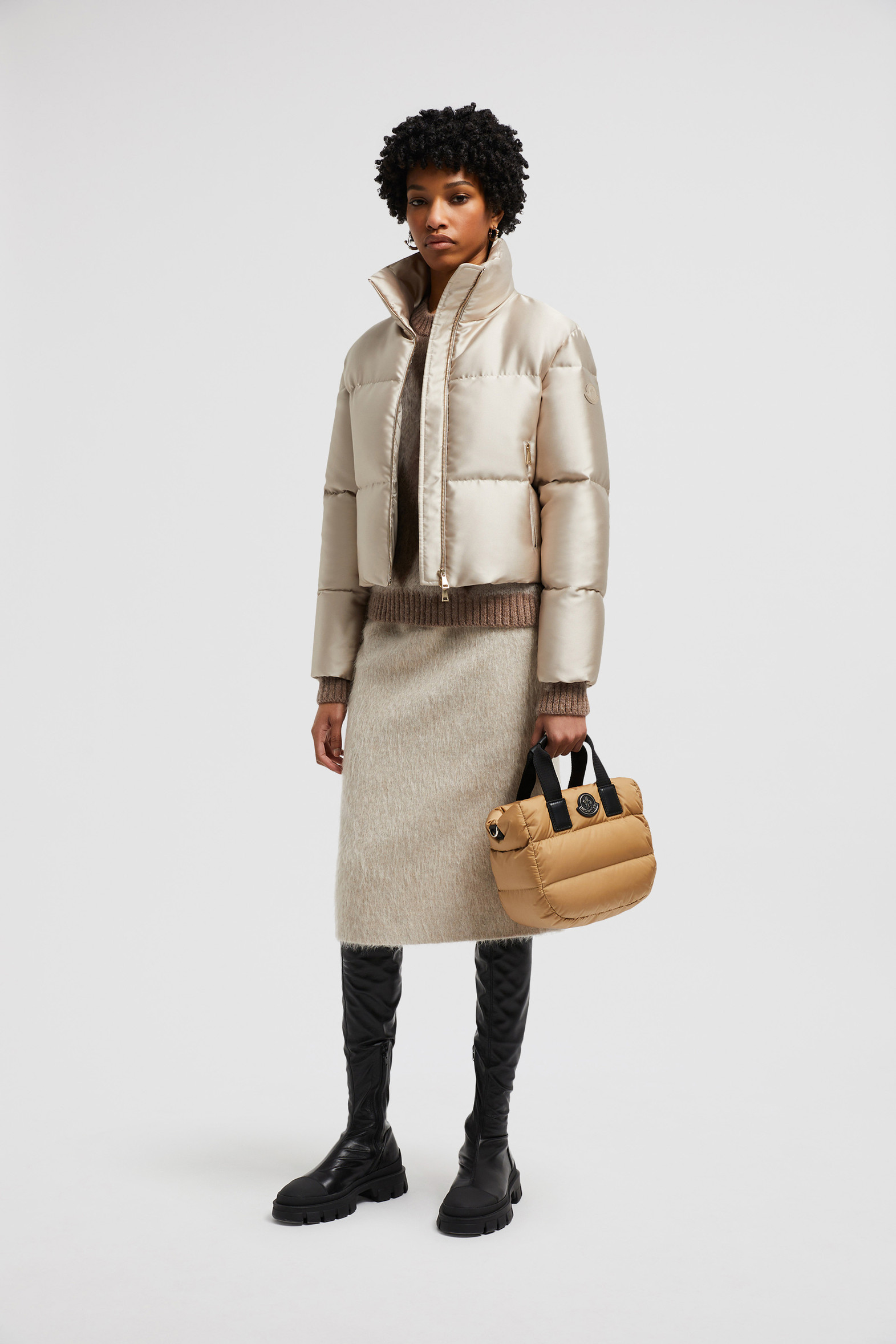 Bonnelles Metallic Short Down Jacket