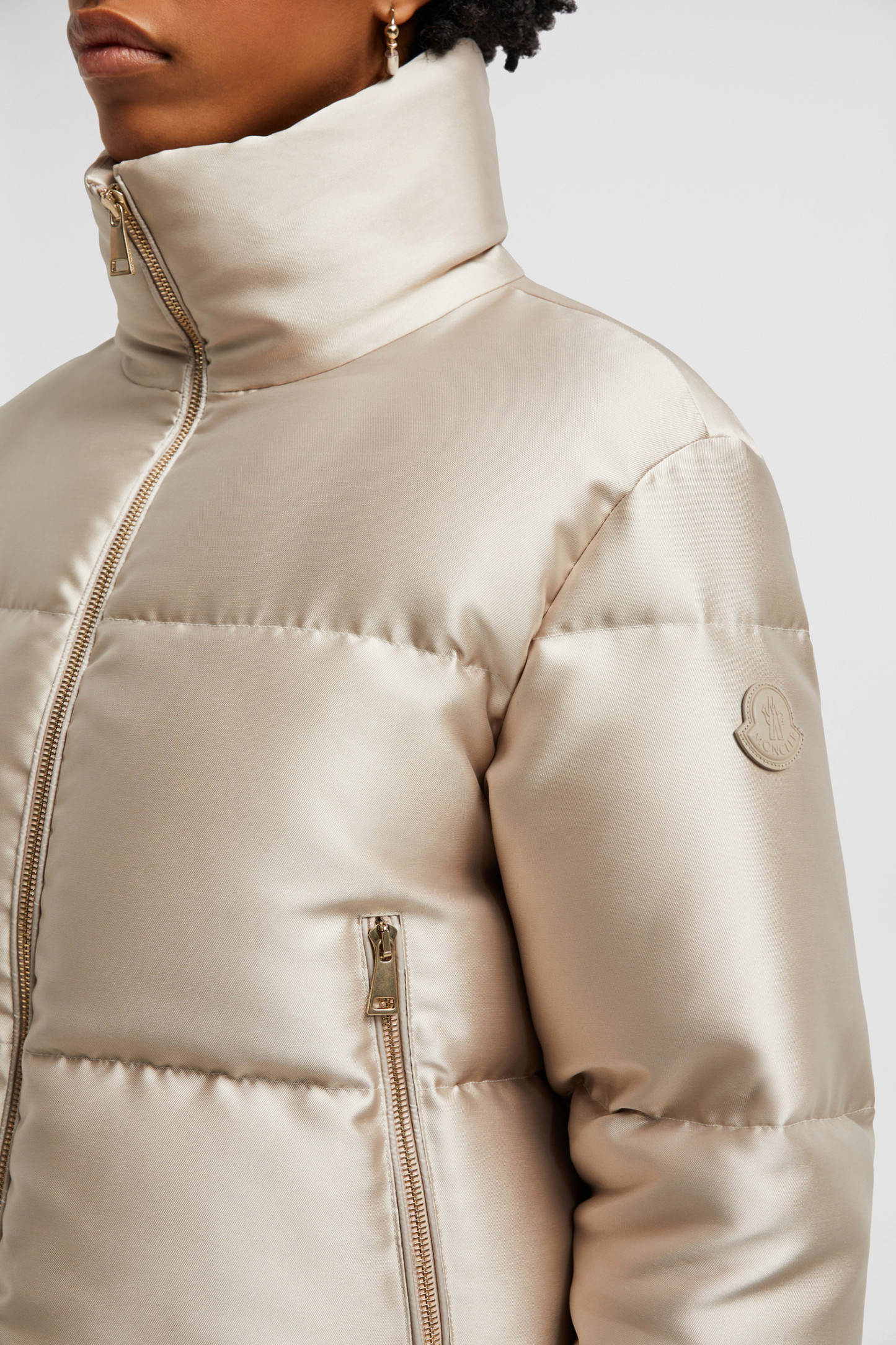 Bonnelles Metallic Short Down Jacket